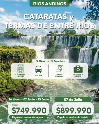 CATARATAS Y TERMAS DE ENTRE RIOS