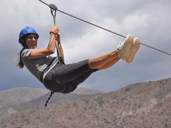 Tirolesa Andina  + Trekking Mirador + Rappel